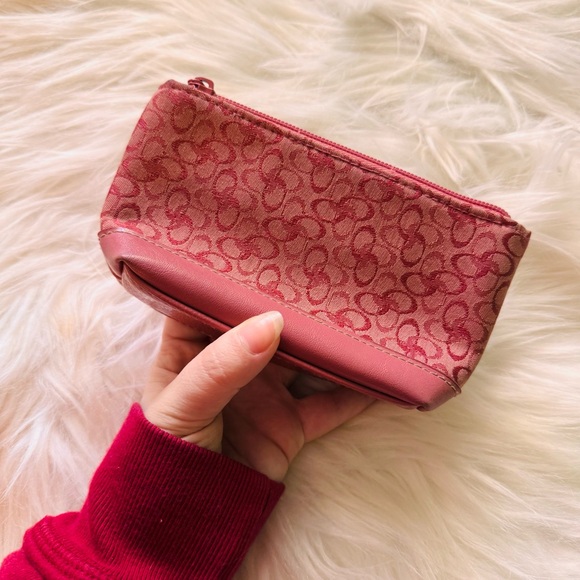 Vintage Pink mini floral Women's Bag wallet - Picture 2 of 3